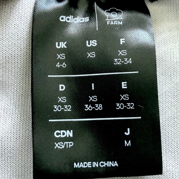 Adidas x Farm Rio, Hooded Track Jacket, Butterfly Print, Size XS, Good Condition - Picture 13 of 16